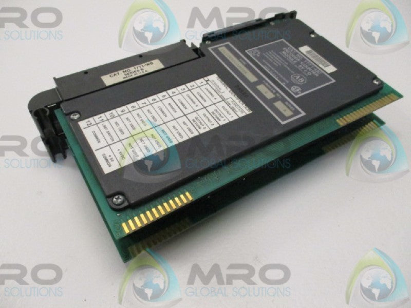 ALLEN BRADLEY 1771-IJC SER.A F/W G (AS PICTURED) UNMP