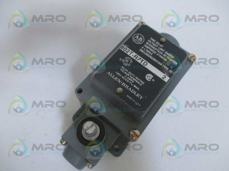 INDUSTRIAL SPARE PART 802T-R7TD SER. 2 LIMIT SWITCH (AS PICTURED) NSNP