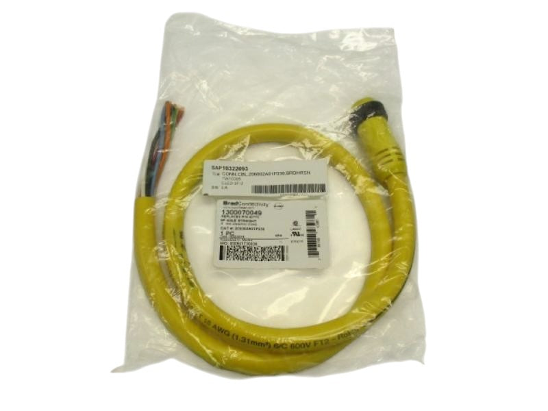 DANIEL WOODHEAD 42608 206002A01F030 CONNECTOR CORDSET  NSMP