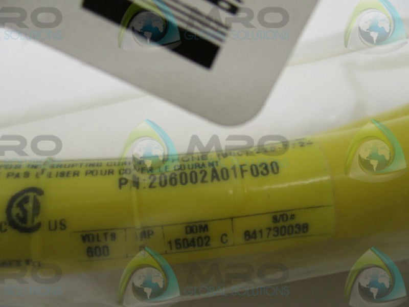 DANIEL WOODHEAD 42608 206002A01F030 CONNECTOR CORDSET  NSMP
