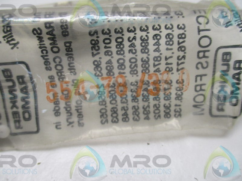 AMPHENOL 554-78/380 CONNECTOR  NSMP