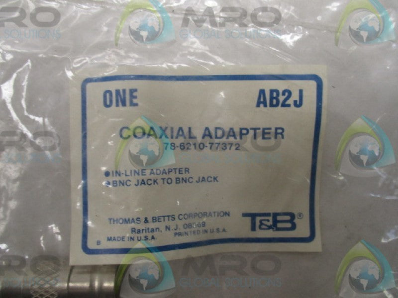 THOMAS&BETTS AB2J COAXIAL ADAPTER  NSMP