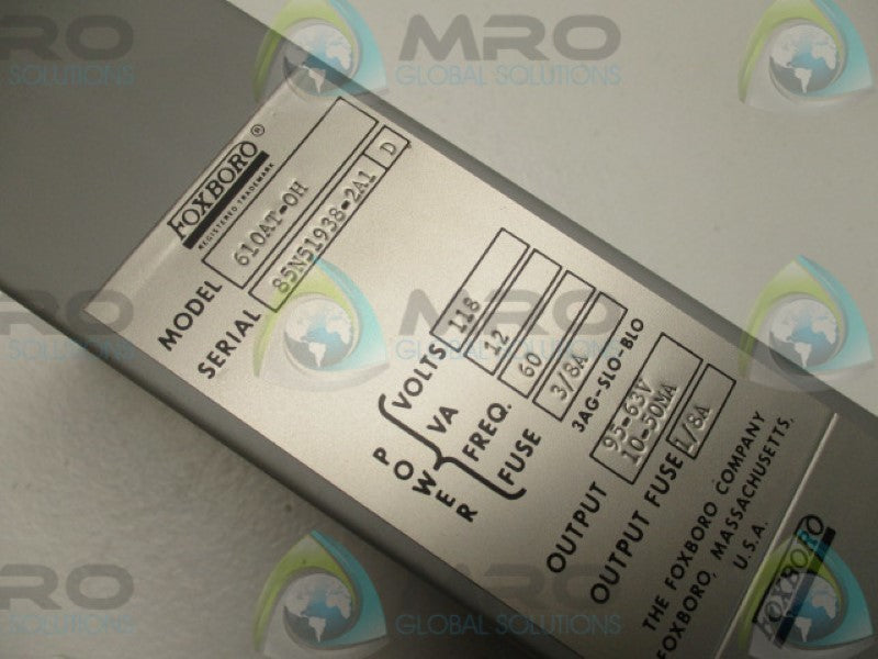 FOXBORO M/160A 610AT-OH POWER SUPPLY  UNMP