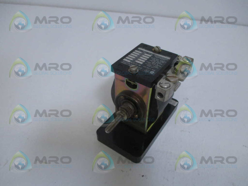 ALLEN BRADLEY 809-A06E SER. A RELAY (AS PICTURED) NSNP