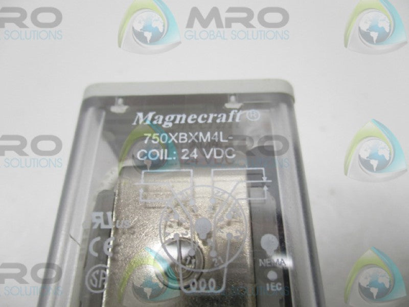 MAGNECRAFT 750XBXM4L-24VDC RELAY 24VDC  NSNP