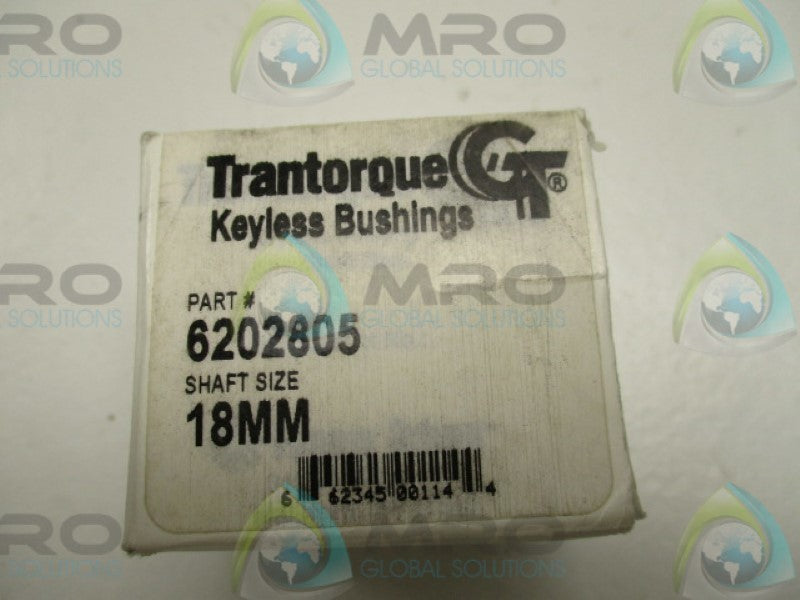 FENNER DRIVES TRANTORGUE 6202805 KEYLESS BUSHING 18MM  NSMP