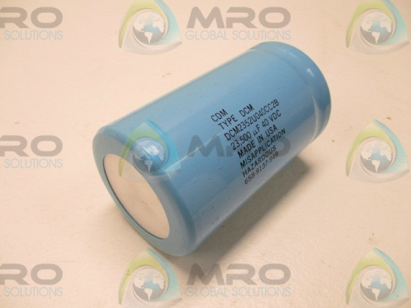 CDM DCM2352U040CC2B CAPACITOR 40VDC  UNMP