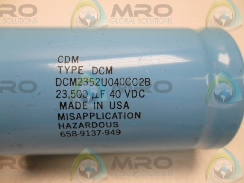 CDM DCM2352U040CC2B CAPACITOR 40VDC  UNMP