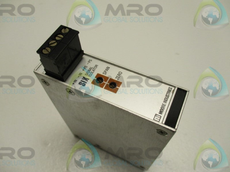 MOORE SIX/0-6V/4-20MA/12-42DC-RF[DIN] SIGNAL ISOLATOR  UNMP