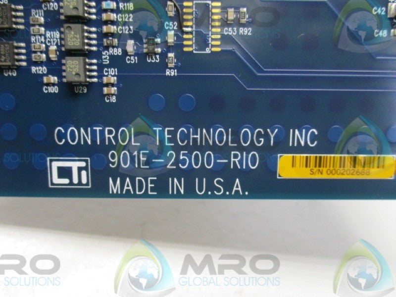 CONTROL TECHNOLOGY 2500-RIO 901E-2500-R10 REMOTE BASE CONTROLLER  NSMP