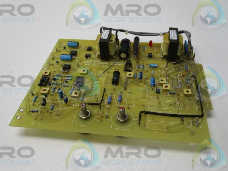 KINETICS CONTROL SYSTEMS RF3F CIRCUIT BOARD  UNMP
