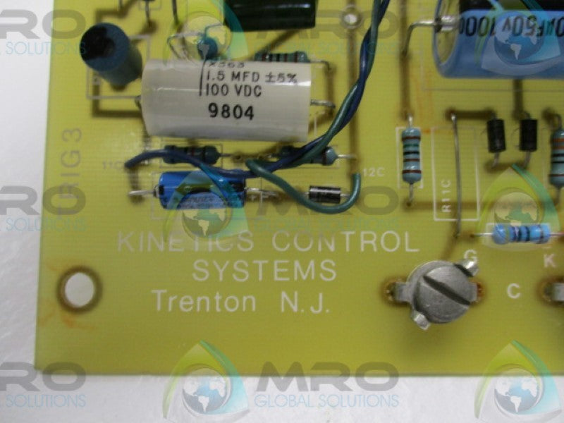 KINETICS CONTROL SYSTEMS TRIG3 CIRCUIT BOARD  UNMP
