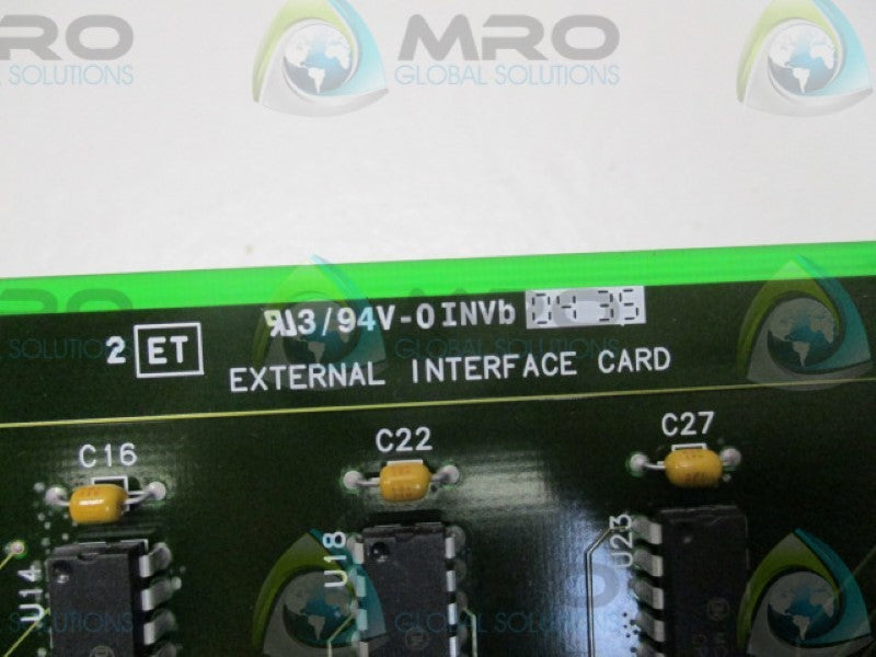 FISHER 41B5847 EXTERNAL INTERFACE CARD  NSNP