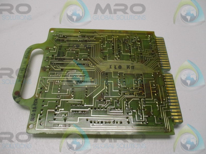 WESTINGHOUSE 227P665H01B PCB  UNMP