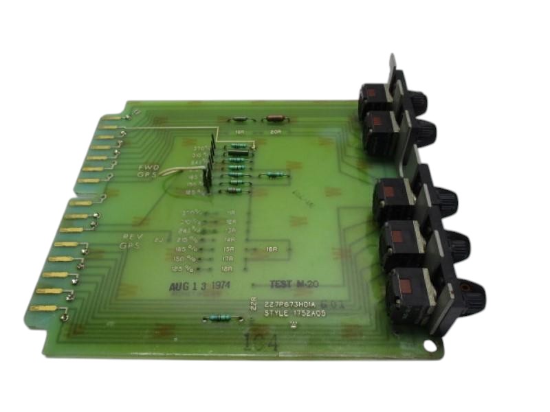 WESTINGHOUSE 227P673H01A PCB  UNMP