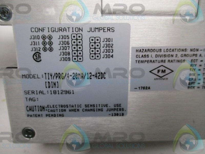 MOORE TIY/PRG/4-20MA/12-42DC[DIN] NSNP