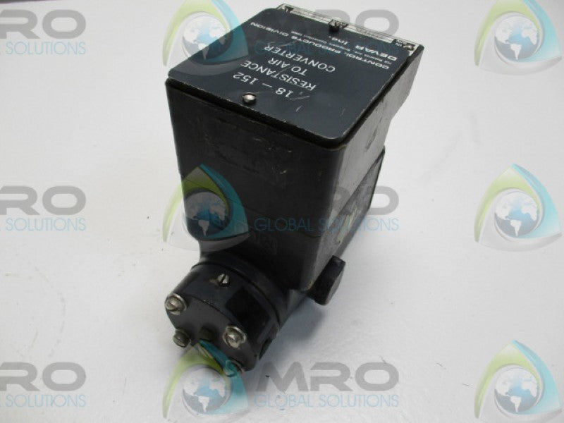 DEVAR 18-152 RESISTANCE TO AIR CONVERTER 0/400F  UNMP