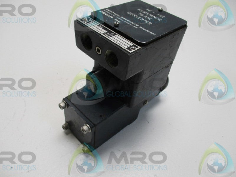 DEVAR 18-152 RESISTANCE TO AIR CONVERTER 0/400F  UNMP