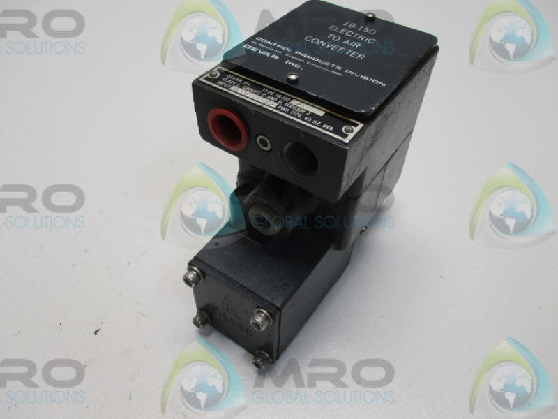 DEVAR 18-150-1 RESISTANCE TO AIR CONVERTER 500/800 FJ  UNMP