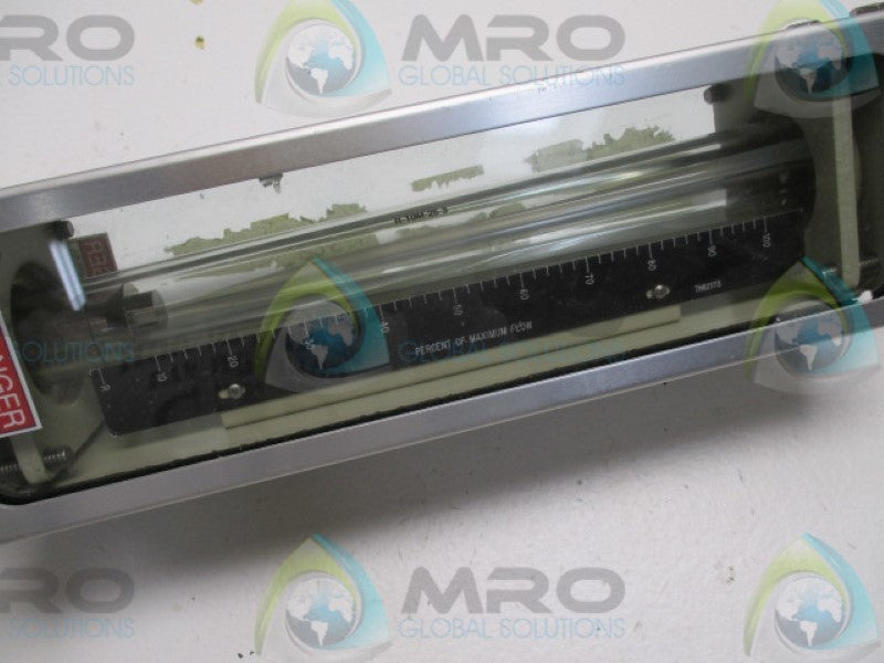 BROOK INSTRUMENT 1110CL44CDDAA 10-100% FLOW METER  NSNP