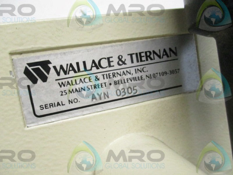 WALLACE & TIERNAN AYN0305 METER .10-1.0 GAL/MIN WATER   NSNP