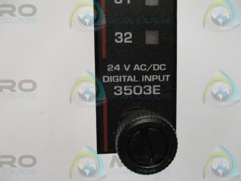 TRICONEX 3503E DIGITAL INPUT MODULE 24V  NSNP