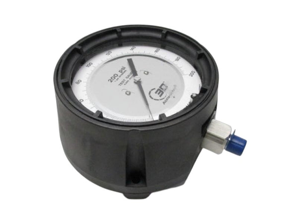3D INSTRUMENTS 3444-5P25Z-B91-ZZZZ TEST GAUGE 200PSI  NSNP