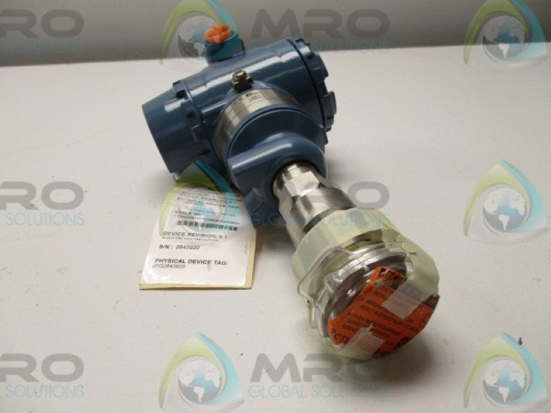 ROSEMOUNT 3051TG2F2B21AS1Q8Q16M5IE PRESSURE TRANSMITTER 150PSI  NSNP