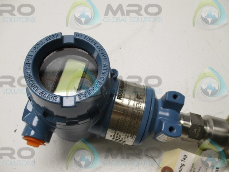ROSEMOUNT 3051TG2F2B21AA01S1M5Q8Q4 PRESSURE TRANSMITTER 150PSI  NSNP
