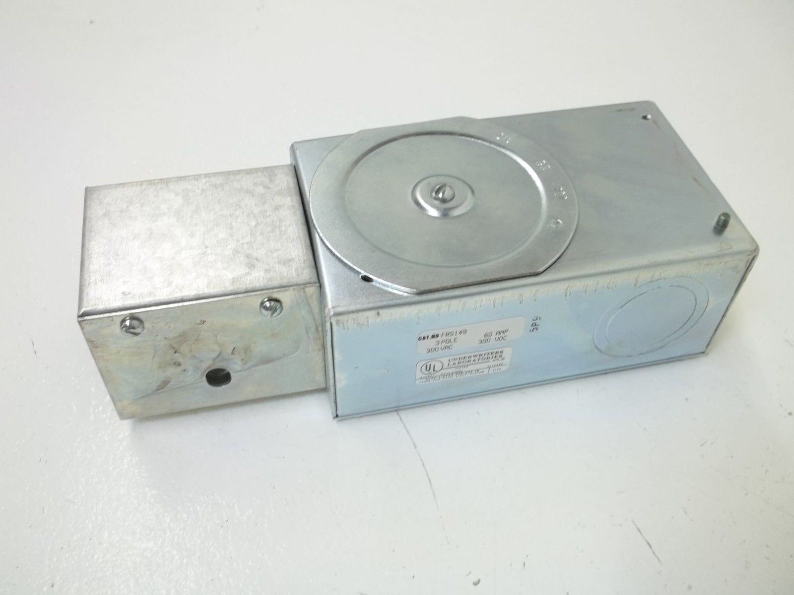 MRS POWER SYSTEM FRS149 END FEED BOX ASSY 60A 300VAC/300VDC 3POLEUNMP