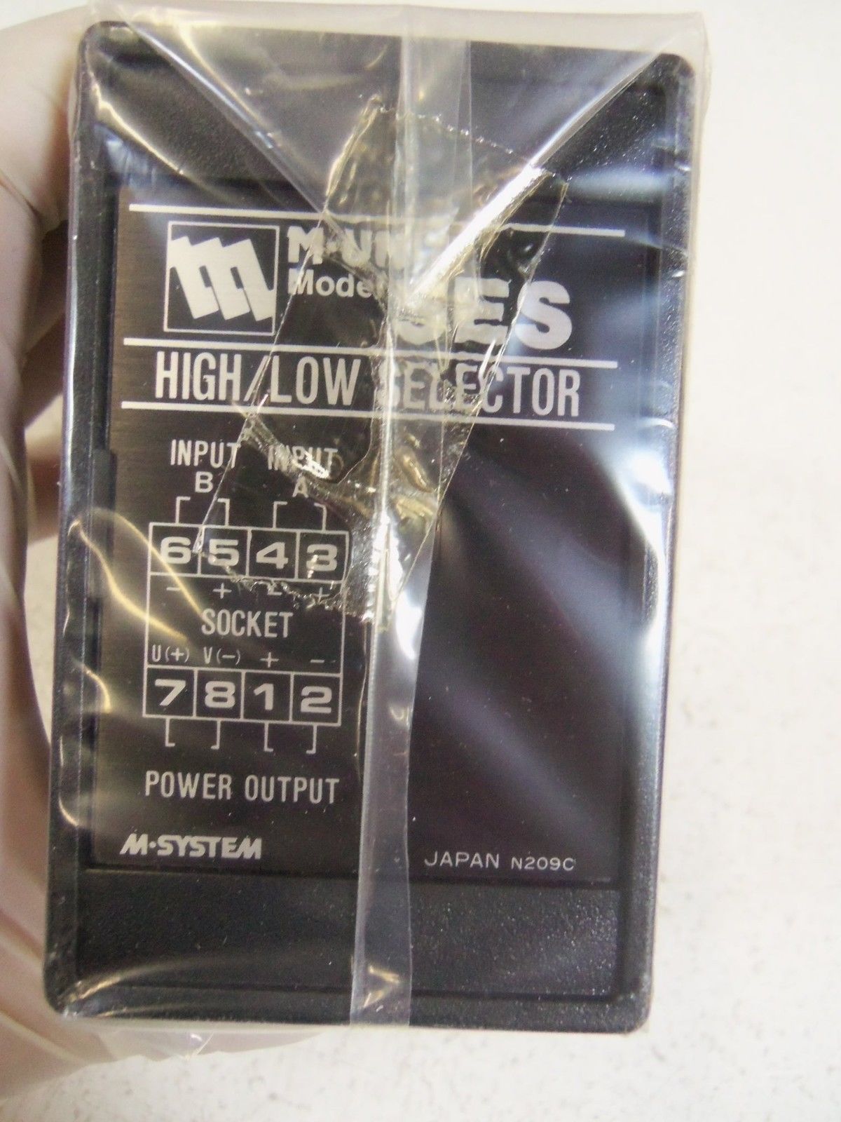 M-SYSTEM HIGH/LOW SELECTOR SES-1A-F NSMP