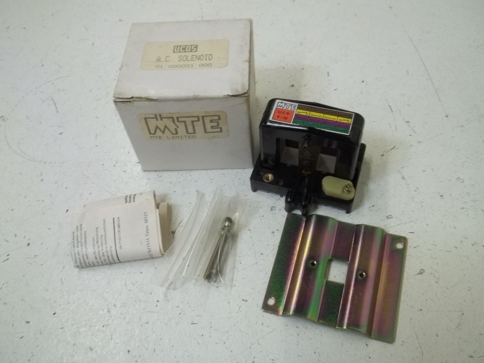 MTE 01 000001 000 A.C. SOLENOID NSMP