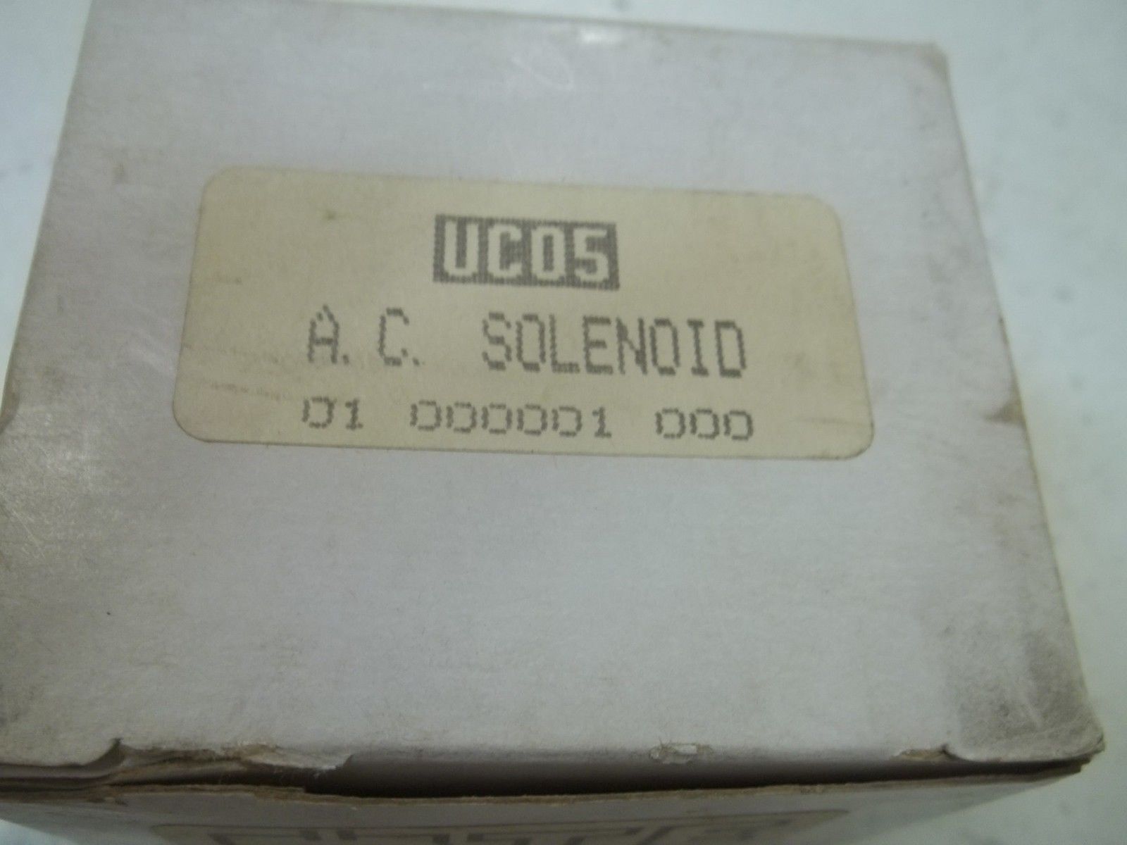 MTE 01 000001 000 A.C. SOLENOID NSMP