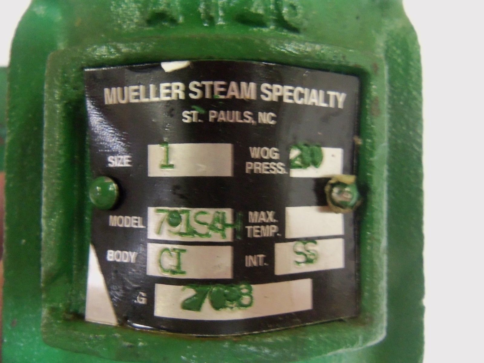 MUELLER 791S-AH 1" STRAINER  NSNP