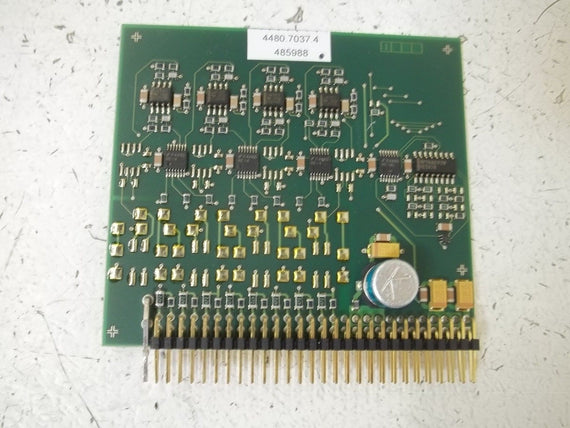 MUELLER MARTINI ELECTRONICS 4480.8035.4 CIRCUIT BOARD *USED*