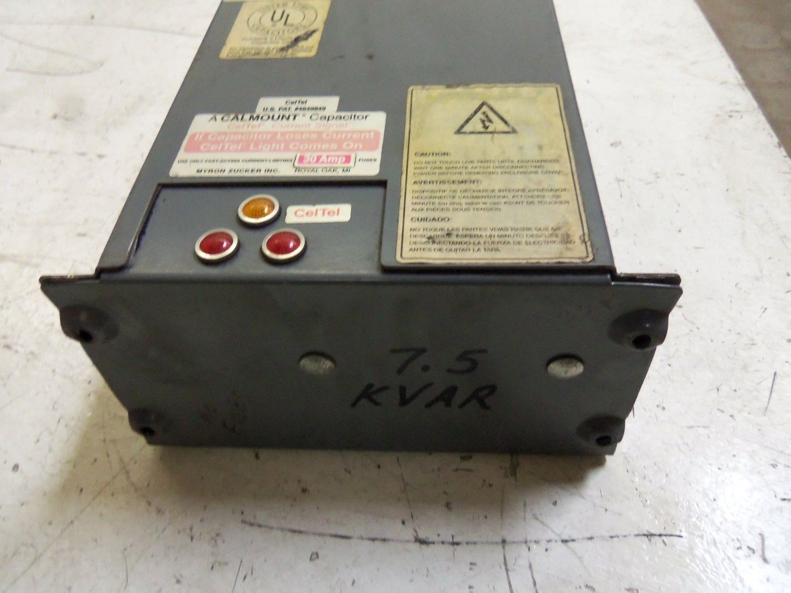 MYRON ZUCKER KIM43007X-3 POWER CAPACITOR UNMP