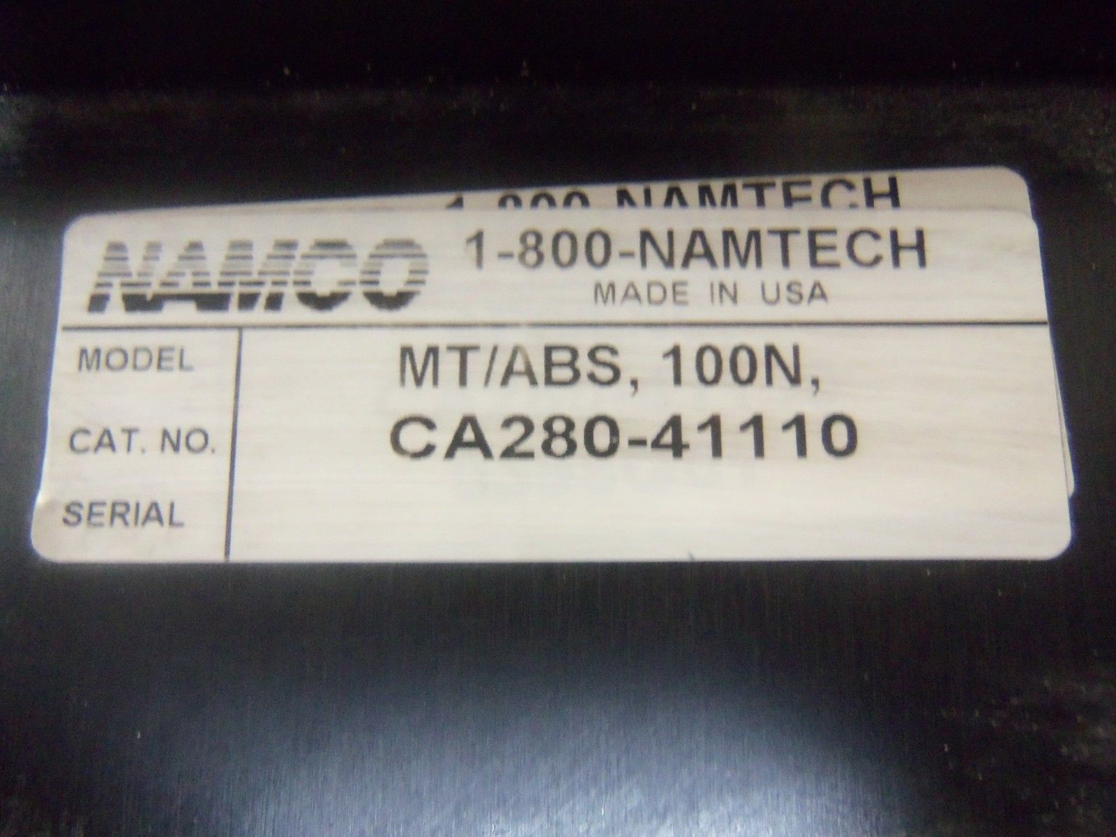 NAMCO CA280-41110 MULTI-TURN ABSOLUTE ENCODER UNMP