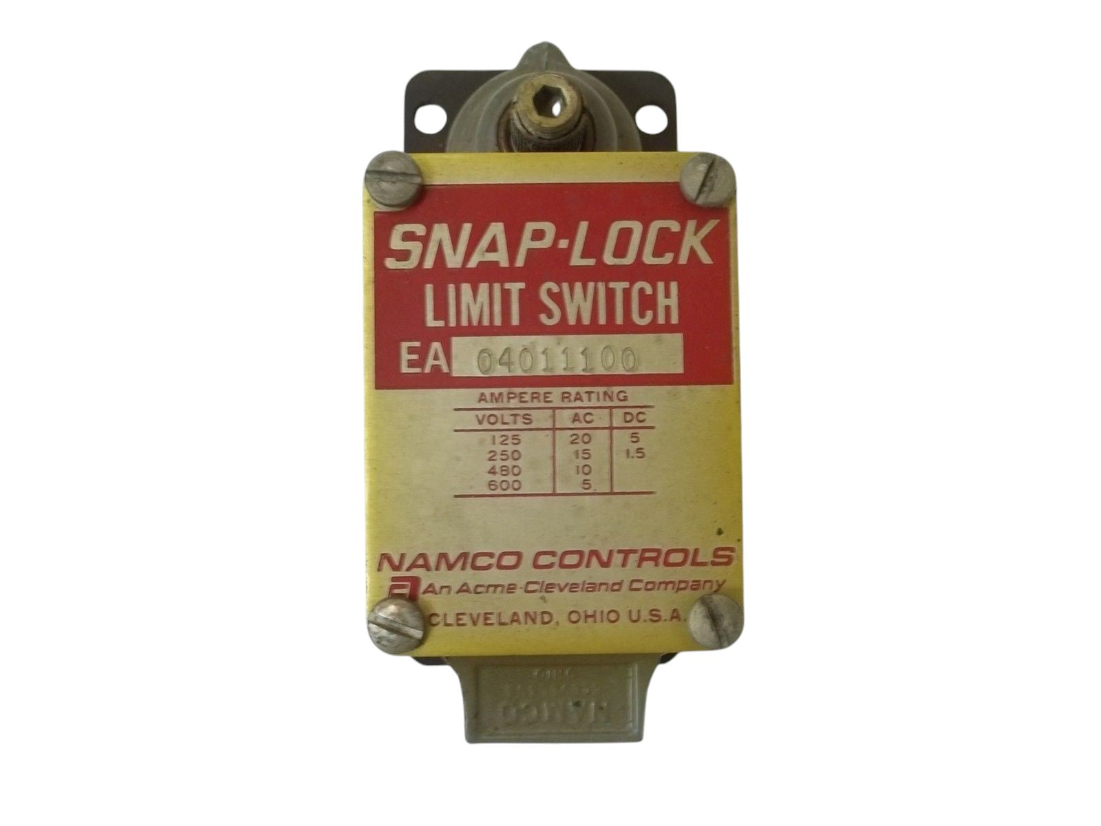 NAMCO CONTROLS EA04011100 UNMP