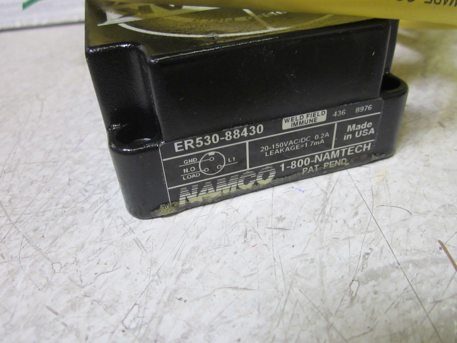 NAMCO ER530-88430 W/ EE978-50301 20-150 VAC/DC UNMP