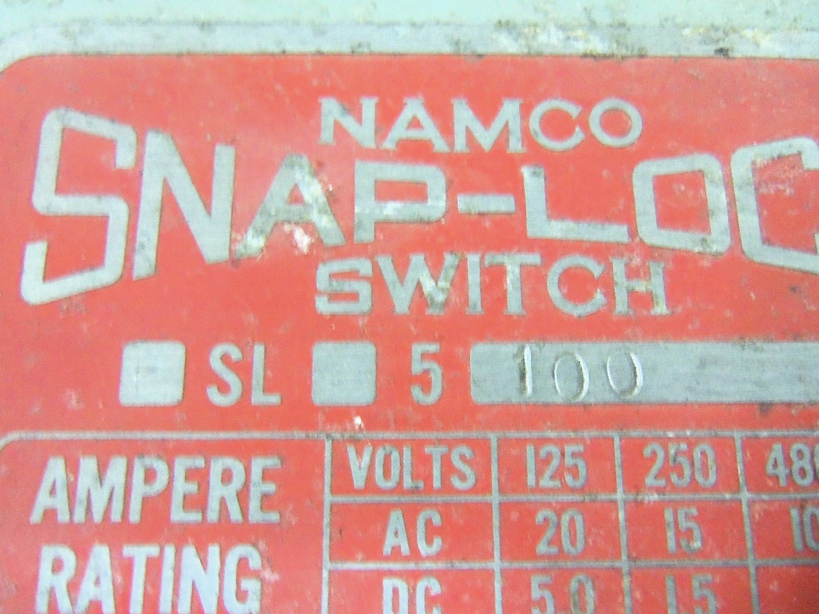 NAMCO SL5100 UNMP