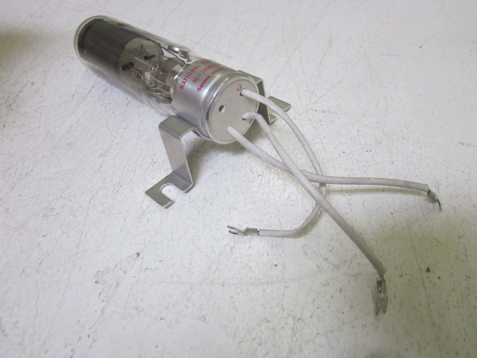 NATIONAL ELECTRONICS NL-740P/6857 ELECTRON VACUUM TUBE NSMP