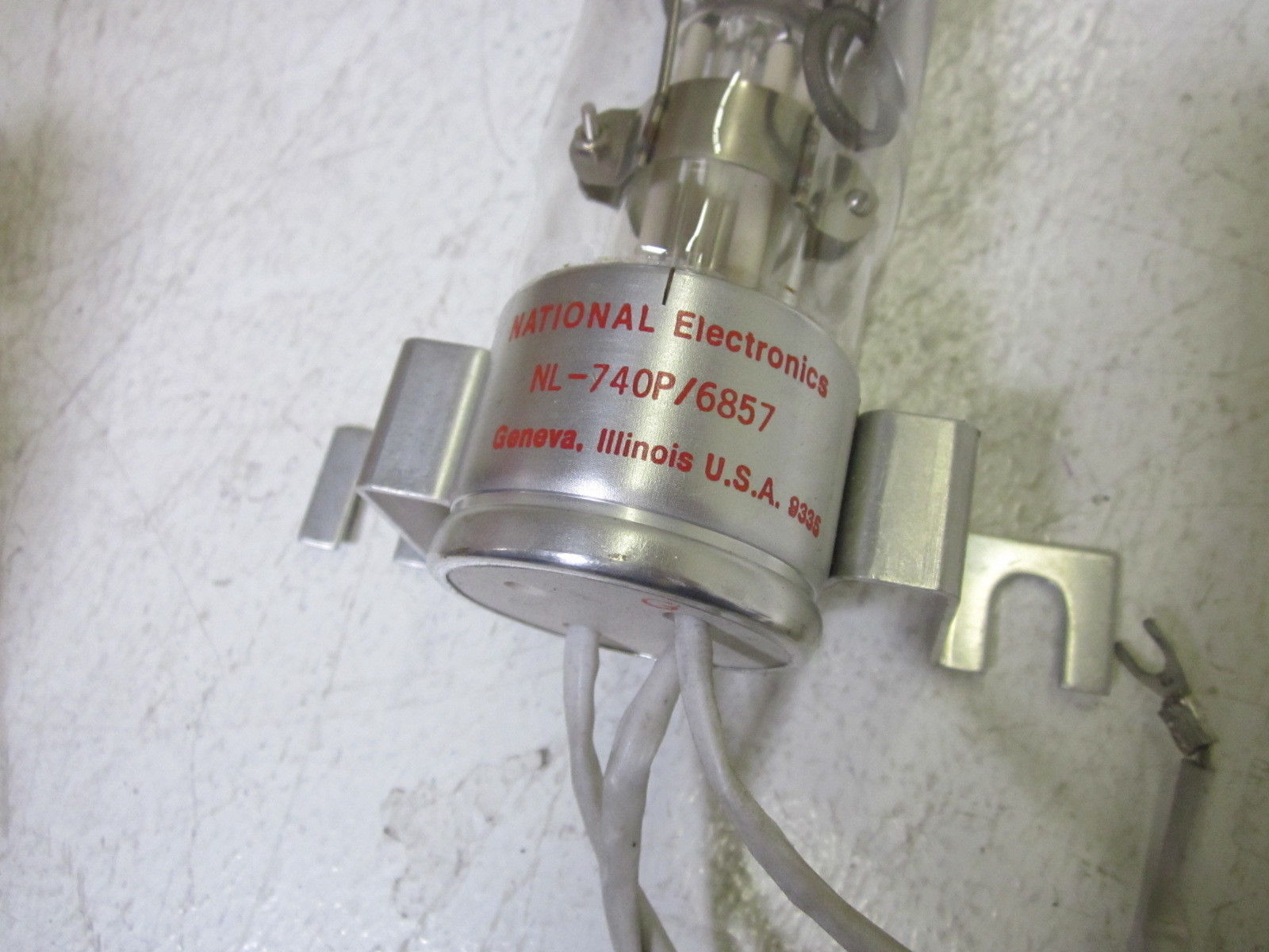 NATIONAL ELECTRONICS NL-740P/6857 ELECTRON VACUUM TUBE NSMP