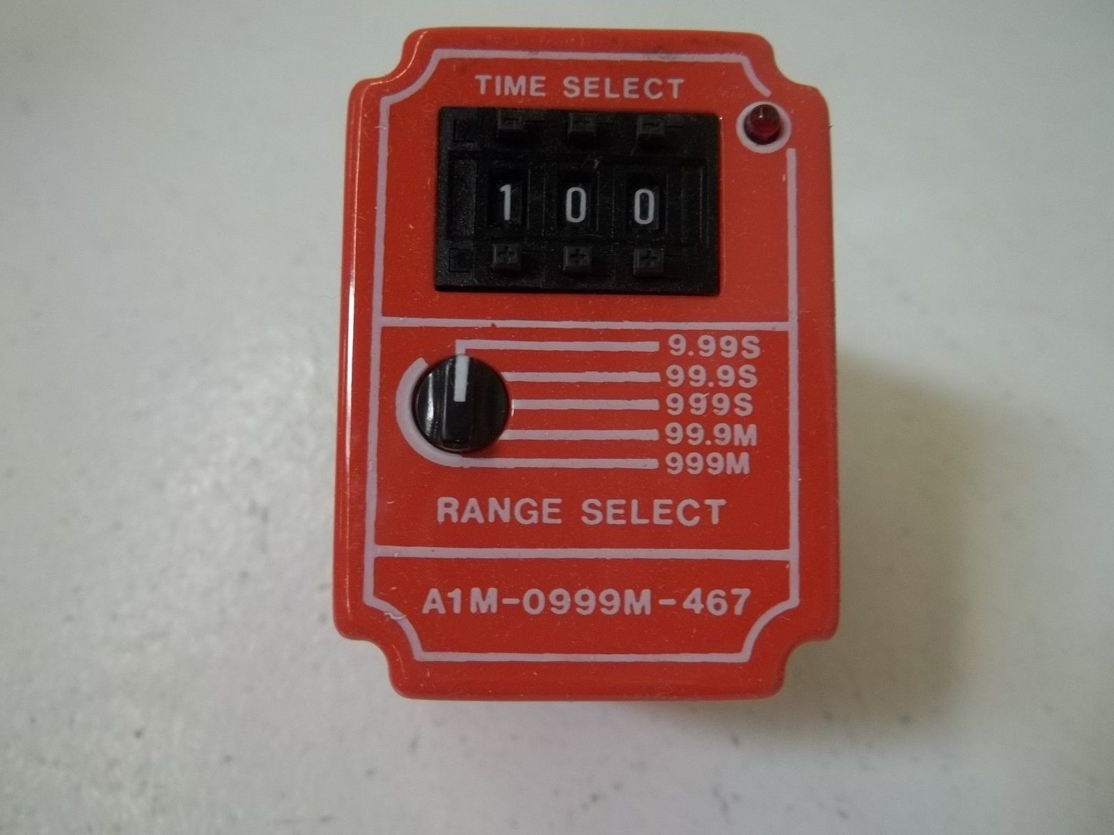 NCC A1M-0999M-467 SOLID STATE TIMER .01 SEC. -999 MIN NSMP