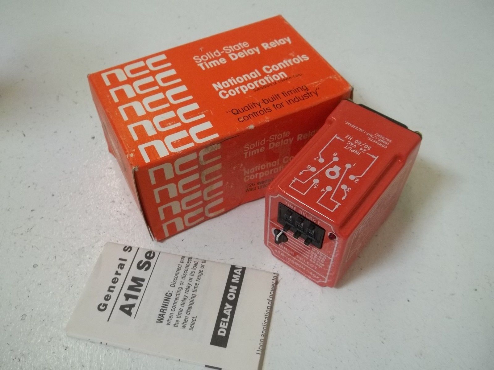 NCC A1M-0999M-467 SOLID STATE TIMER .01 SEC. -999 MIN NSMP