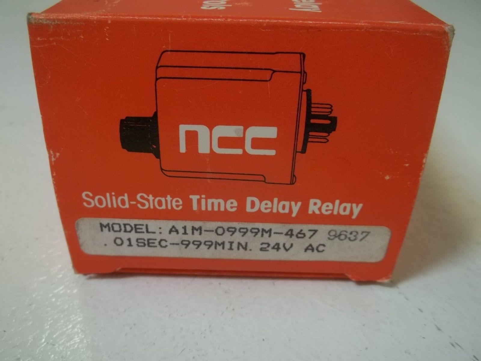 NCC A1M-0999M-467 SOLID STATE TIMER .01 SEC. -999 MIN NSMP