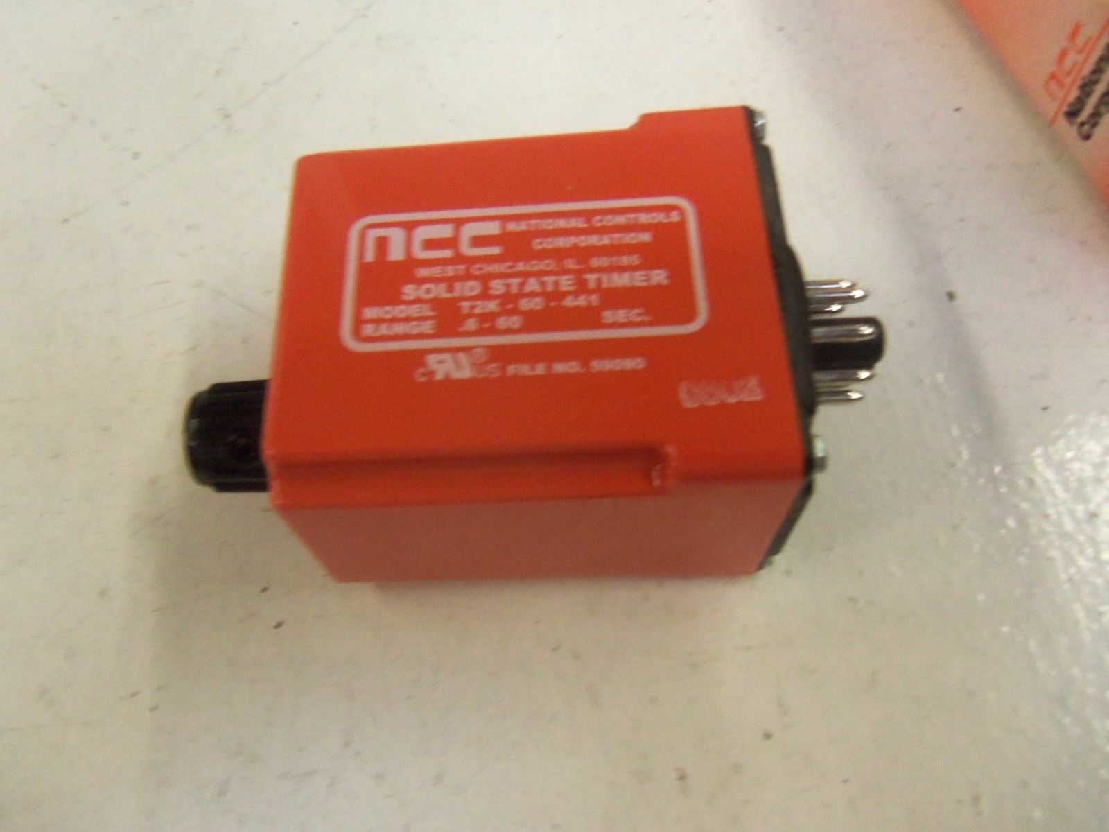 NCC T2K-00060-441 SOLID-STATE TIME DELAY RELAY 0.6-60 SEC. *NEW IN BOX*