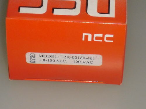 NCC T2K-00180-461 1.8-180 SEC. *NEW IN BOX*