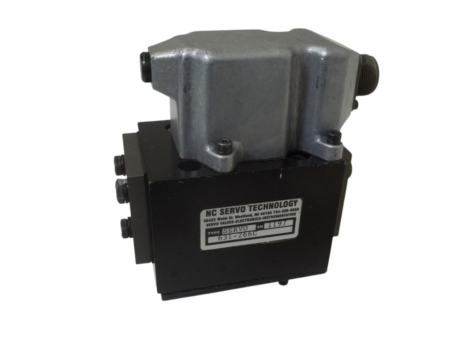 NC SERVO TECHNOLOGY 631-266C TYPE SERVO UNMP