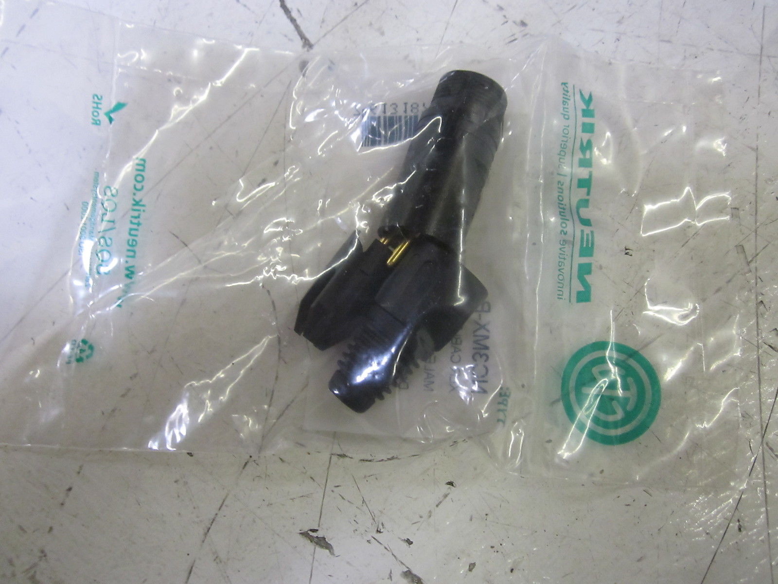 NEUTRIK NC3MX-B XLR CABLE CONNECTOR  3P NSMP