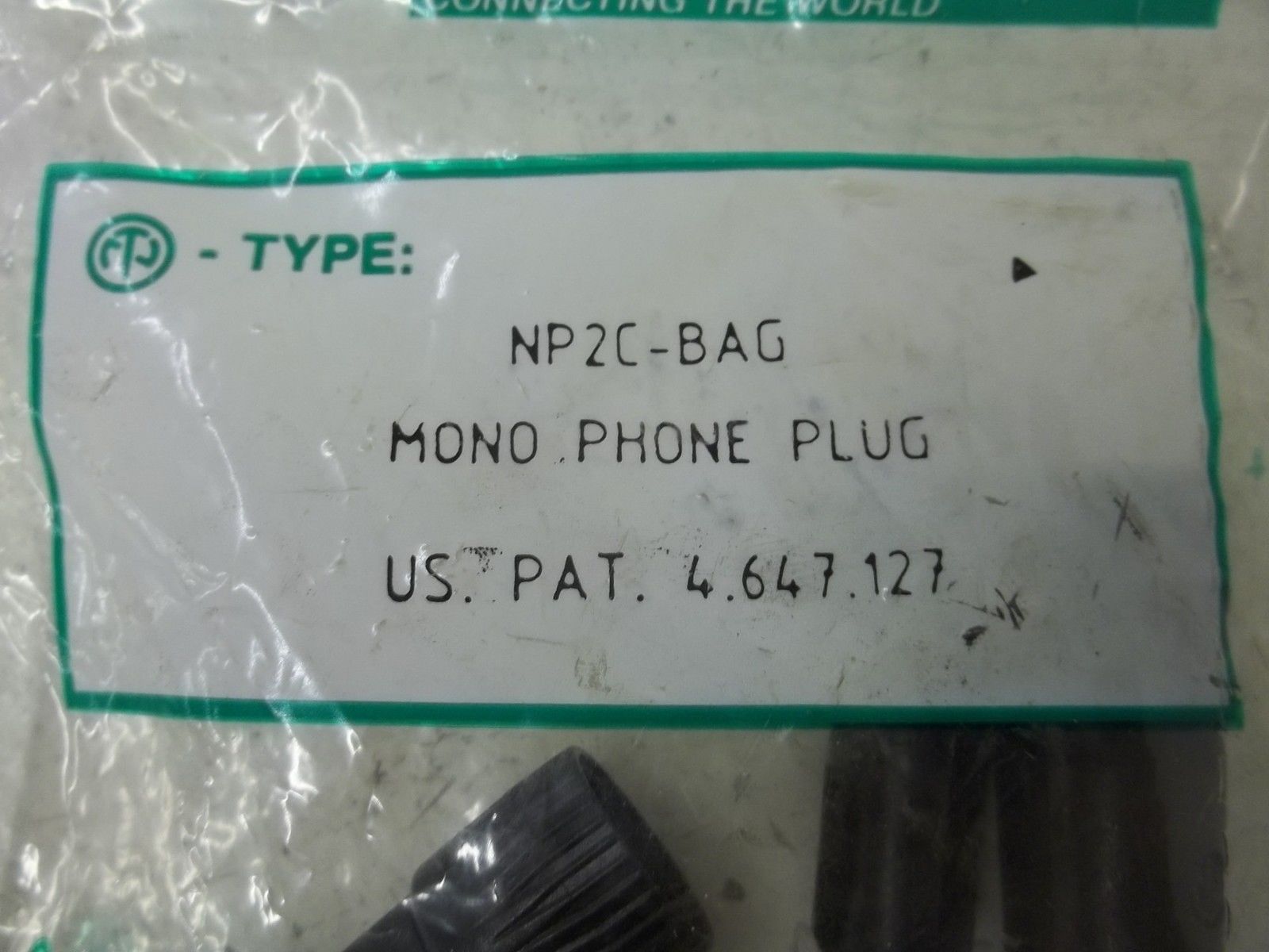 NEUTRIK NP2C-BAG MONO. PHONE PLUG NSMP